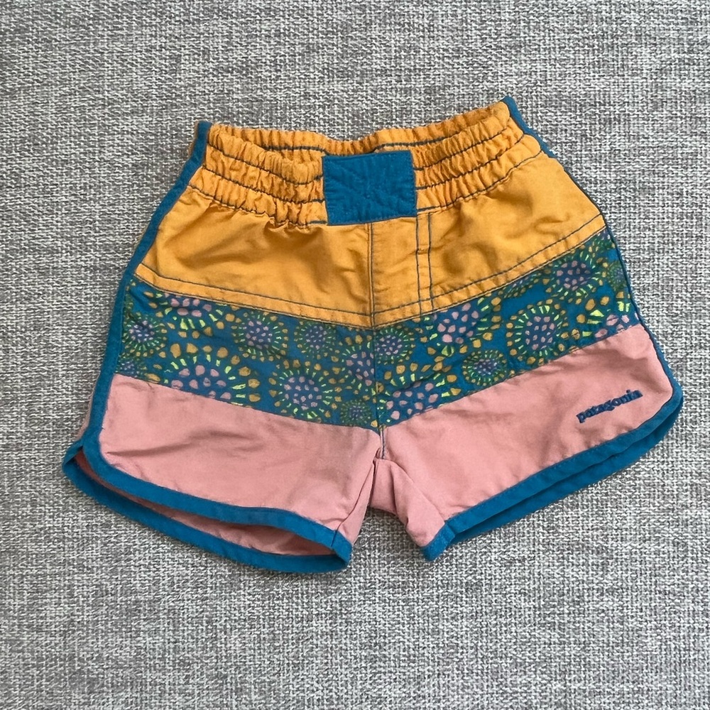 Patagonia Baby Board Shorts Swim Trunks, Size 9-18 months